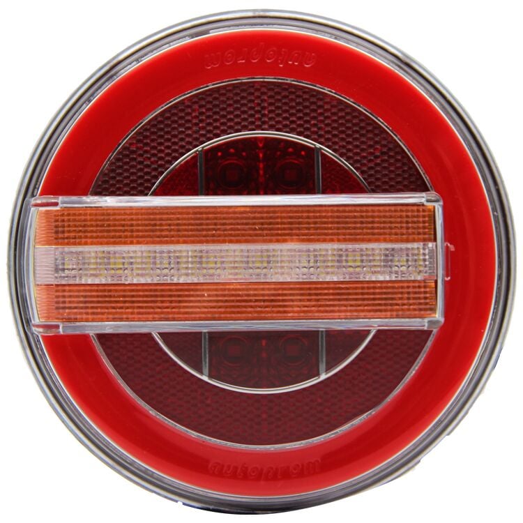 YUVARLAK NEON LED7 FONKSİYONLU DİNAMİK SİNYALLİ