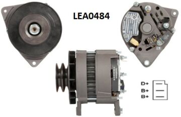 LEA0484  ALTERNATOR A127MT/28V/55A PERKINS SA BRE