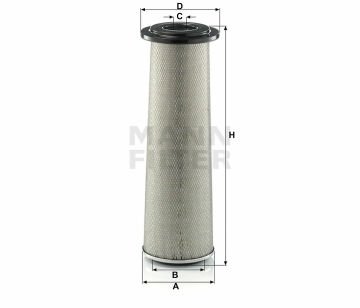 C 19 620 HAVA FİLTRESİ VOLVO  FL 4 FL FL 6 FL 608 619 611 612 614 615 618 6776714 6792554-5