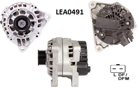 LEA0491  ALTERNATOR  14V/70A CITROEN BERLINGO ,JUMPY,XSARAFIAT SCUDO 1.9D -PEUGEOT 1007,206,PARTNER 1.1,1.4 5702A2 57054H 57055A 57055T 9633782580 96362044 9638275880 9638827580 LRB00502 SA156 2542920 437355 8EL737748001 A005TA6291 A1TA3391 A5TA6291 A5TA6