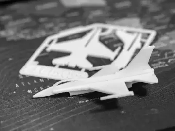 Kit Card F16 Savaş Jeti 3D Maket Model