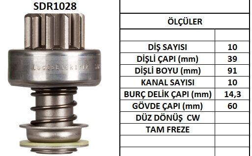SDR1028  MARS DISLISI-10DIS  DAF F 1400 DF -  DODGE S SERISIFORD CARGO SERILERI 1564 419 131597 2006209499 10104190