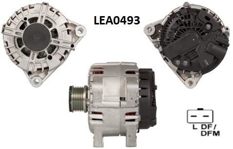LEA0493  ALTERNATOR  14V/150A CITROEN BERLING O,C2,C3,C4,C5,-FIAT SCUDO -LANCIA PEDRA -PEUGEOT 206,207,307,... 570200 5702000 5705AS 5705EY 96460654 9646065480 9646321780 96463218 9646321880 LRA02226 986046240 437471 439502 8EL738144001 CA1761IR DRA4128 T