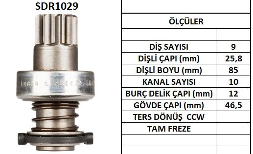 SDR1029  MARS DISLISI-9DIS  VW TRANSPORTER DI ZEL 1.6TERS FRZ 3166 428 131150 1006209502 10104280