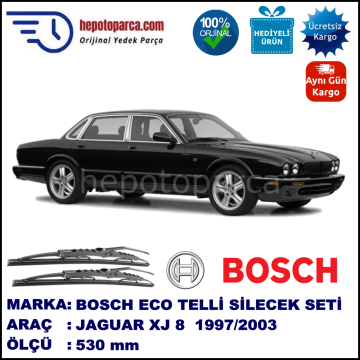 JAGUAR XJ 8  09.97-01.03 530 /  mm. BOSCH ECO Telli Silecek 1 Adet