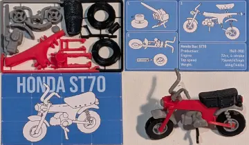 Kit Card Honda Dax ST70 1:20 Model