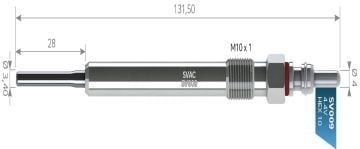 SVAC SV009 KIZDIRMA BUJİSİ AUDİ A4-A6-Q7 TOUREG 3.0 TDI VW VOLKSWAGEN