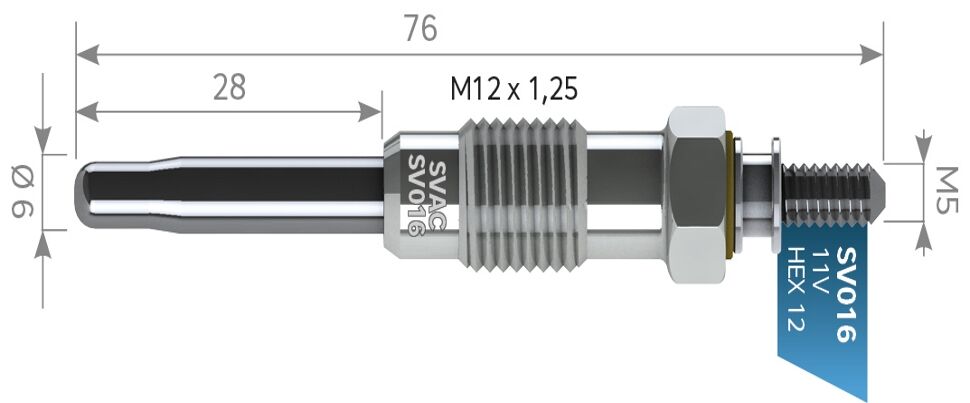 SVAC SV016 KIZDIRMA BUJİSİ  BMC TM 30