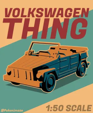 Kit Card Volkswagen Thing 1:50 Model