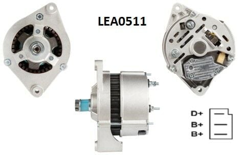 LEA0511  ALTERNATOR A127/14V/65A VW CADDY I,D ERBY,GOLF IJETTA I 1.1-,PASSAT 1.3,POLO,TRANSPORTER T3 1.6D