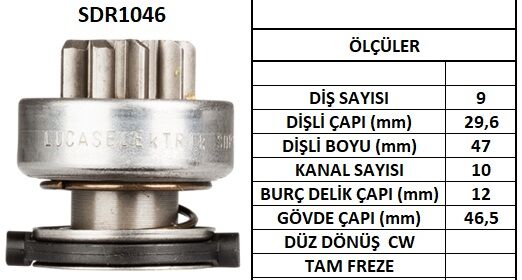 SDR1046  MARS DISLISI-9DIS  FIAT BRAVO 1.8,2. 00,MAREATOYOTA CARINA SIK FRZ. - NISSAN DATSUN 2111 9947838 998 139954 1006209607 1006209675 10109980 53635