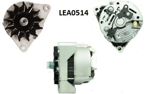 LEA0514  ALTERNATOR A127/14V/55A DEUTZ FAHR ( KHD)