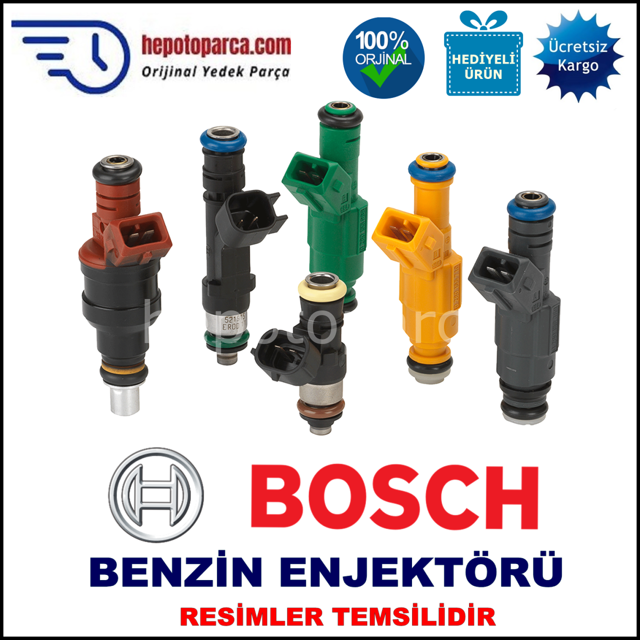 SEAT Ibiza ST 1.0 TSI 05.2015-. BOSCH BENZİN ENJEKTÖRÜ