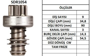 SDR1054  MARS DISLISI-9DIS  STEYR TRAKTOR 3 K ANAL - MERCEDES-LOMBARDINI-LAMBORGHINI 139 28 130415 2006209043 2006209068 2006209212 2006209915 10100280