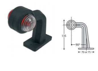 9500-M010Y00-A J.B.UÇ HAT İŞARET LAMBA 90- AÇILI (