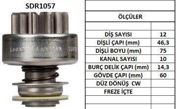 SDR1057  MARS DISLISI-12DIS ALMAN FORD 900-FO RD TRANSIT DIZEL