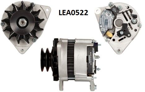 LEA0522  ALTERNATOR A127/14V/80A MASSEY FERGU SON 3821974M91 3821975M91 82036252 11203292 AAK4344 IA0984 CAL21143