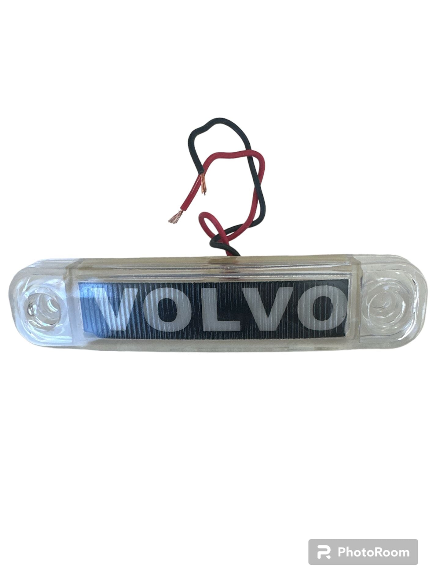 VOLVO YAZILI PARMAK LAMBA BEYAZ