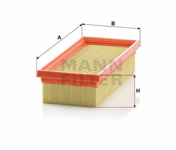 C 2039  HAVA FİLTRESİ VW  CADDY I (14) GOLF I (17) Cabriolet (155) GOLF II (19E,1G1) JETTA I (16) SCIROCCO (53)  1444N1 A770X9601AHA