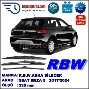 SEAT IBIZA 5 MUZ ARKA SİLECEK RBW ARACA ÖZEL (2017→)