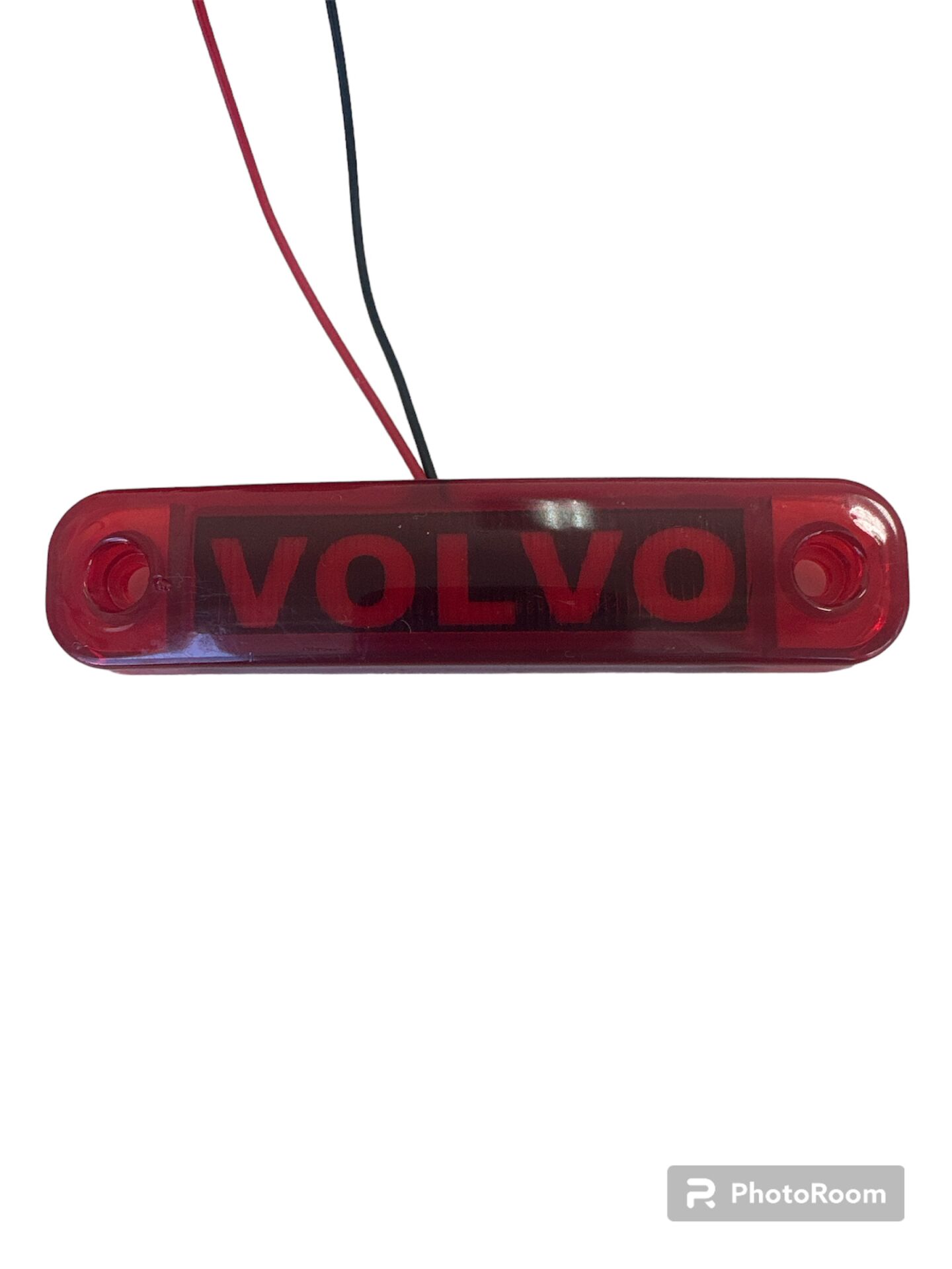 VOLVO YAZILI PARMAK LAMBA KIRMIZI