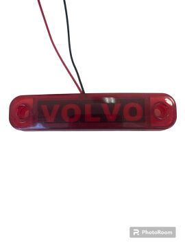 VOLVO YAZILI PARMAK LAMBA KIRMIZI