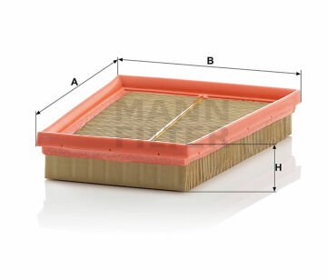 C 2050  HAVA FİLTRESİ FORD FORD AUSTRALIA  FORD FIESTA V (JH_,JD_) FUSION (JU_) FORD AUSTRALIA FIESTA Hatchback (WS)  1338536 5S61-9601-AA