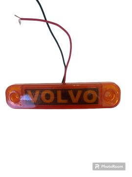 VOLVO YAZILI PARMAK LAMBA SARI