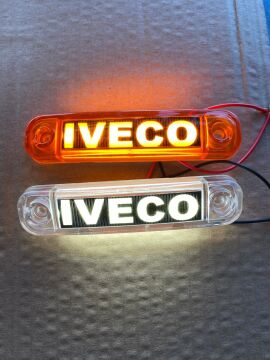 IVECO YAZILI PARMAK LAMBA BEYAZ