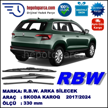 SKODA KAROQ MUZ ARKA SİLECEK RBW ARACA ÖZEL (2017→)