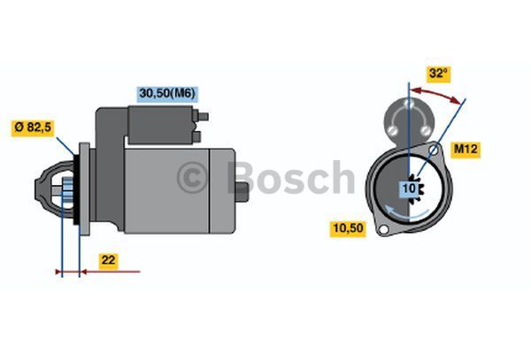 Marş  Motoru OPEL; Astra VAU 90511841; OPE 905193