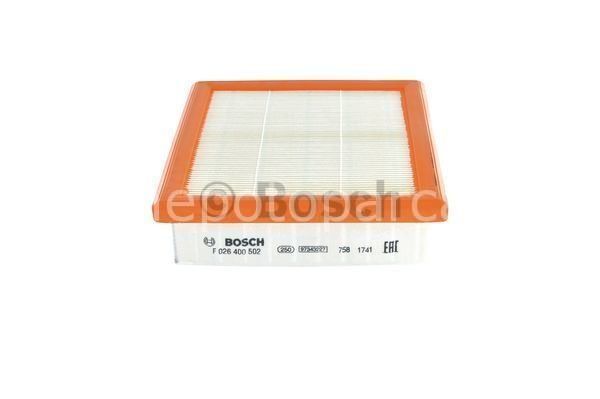 FIAT 500X 1.4 MultiAir 4x4 02.2015 - 01.2018 BOSCH HAVA FİLTRESİ