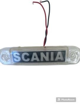 SCANİA YAZILI PARMAK LAMBA BEYAZ