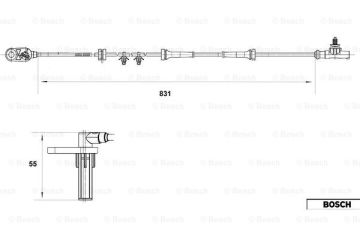 Tekerlek Devir SensörüWS7558NISSAN Almera Tino 1.8i 200005 - 200512; Almera Tino 2.2 Diesel Turbo 200302 - 200512 NIS 47900BU805; NIS 4790