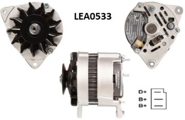 LEA0533  ALTERNATOR A127/14V/80A FORD LAND ROVER 61920352 NAB300 110968 8EL737664001 CA1459IR