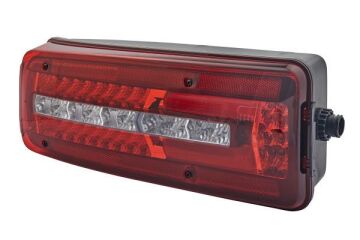Arka Far,Kırmızı,Siyah,Entegre edilmiş gövde,LED,S 1545742 / 2V5945095D / 95318A / 2V5 945 095 D