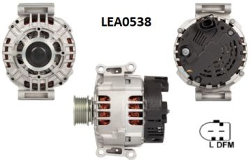 LEA0538  ALTERNATOR 14V/140A AUDI A3,A4 -SEAT  ALTEA,LEON,TOLEDO III -SKODA OCTAVIA -VW EOS,PASSAT,TIGUAN