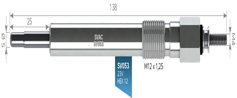 SV053 KIZDIRMA BUJİSİ ISUZU CAMPİON/NPR 23V(PI 50)