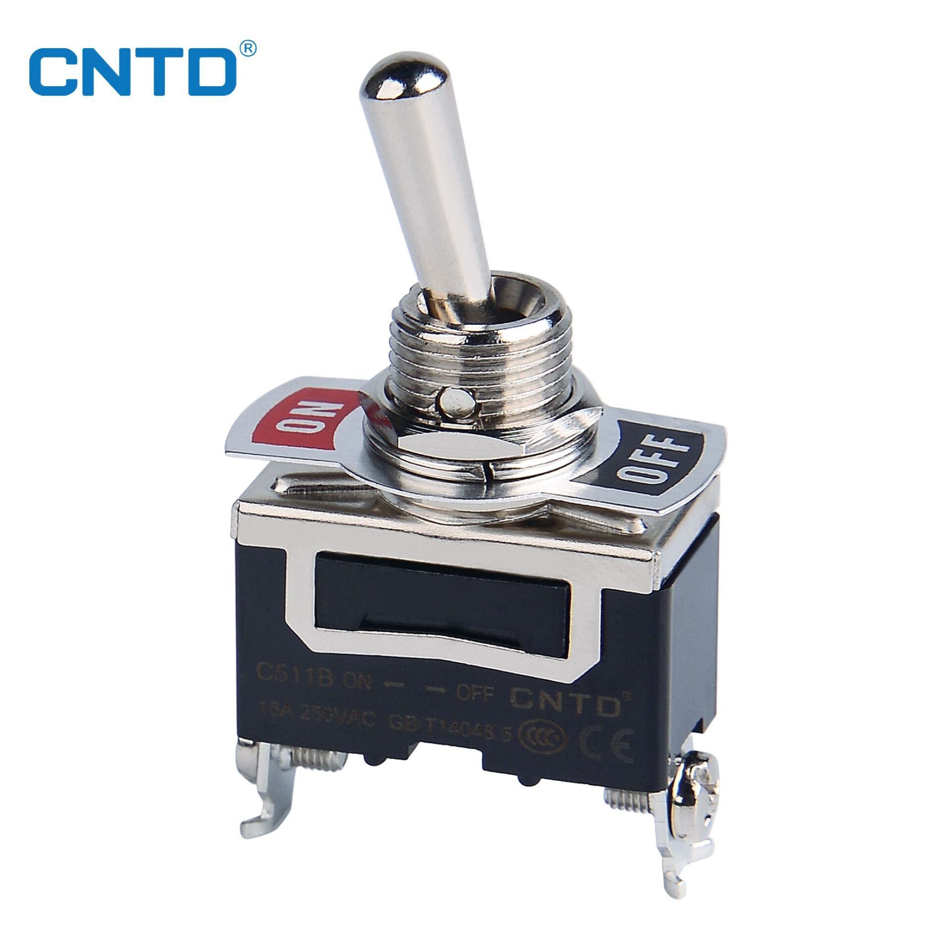 4 BACAK 10 AMP.ON-OF YAYLI ANAHTAR SWİTCH