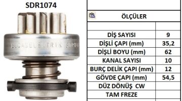 SDR1074  MARS DISLISI-9DIS  NISSAN TERRANO 2. 7D-DATSUN-VANETTA 2019 1070 9002336219 10110700