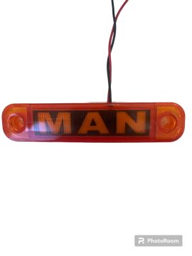 MAN YAZILI PARMAK LAMBA SARI