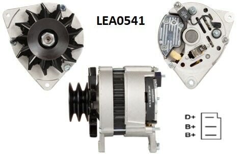 LEA0541  ALTERNATOR A127/14V/65A LANDINI LEGE ND 1006.6