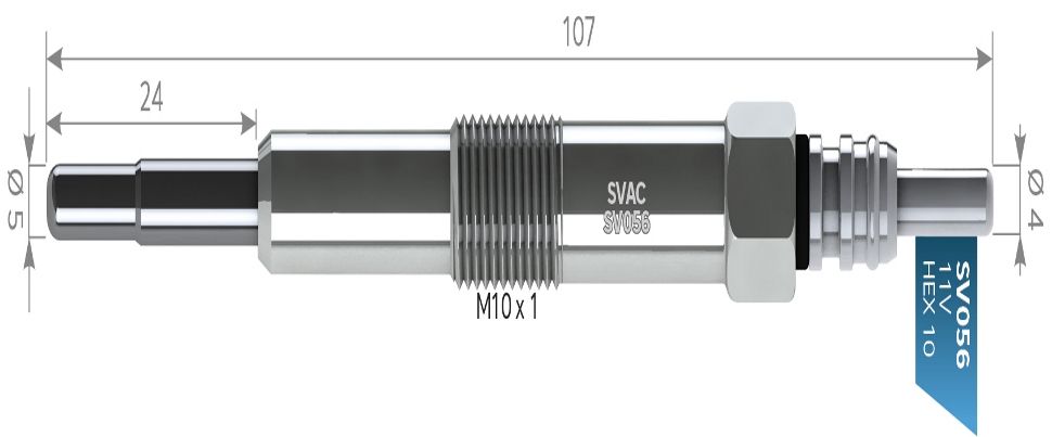 SVAC SV056 KIZDIRMA BUJİSİ LAND ROVER 2.5 TD