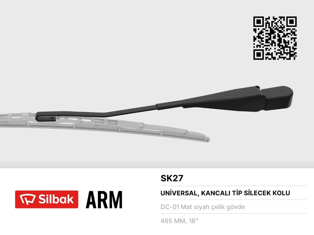 SK 27 KABİN SİLECEK KOLU