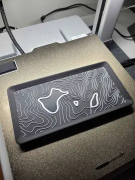 Topografik Tepsi 250x129x12 mm