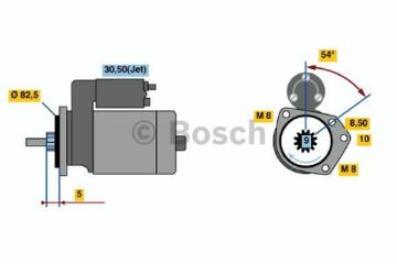 Marş  Motoru VW (VOLKSWAGEN); SEAT Polo; Lupo; Arosa VWW 085911023J; VWW 0369