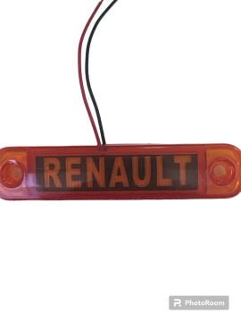 RENAULT YAZILI PARMAK LAMBA SARI