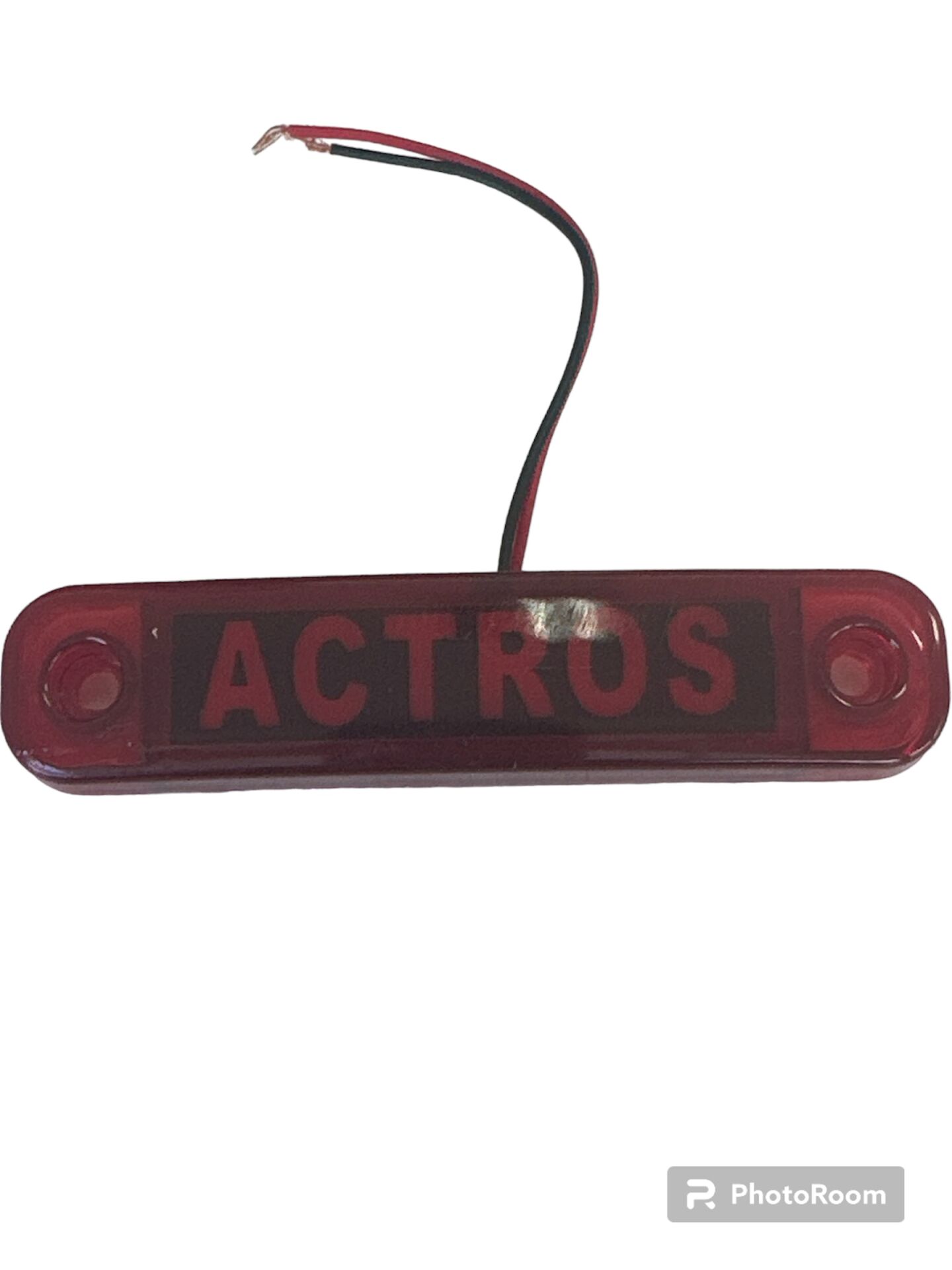 ACTROS YAZILI PARMAK LAMBA KIRMIZI