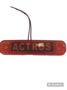 ACTROS YAZILI PARMAK LAMBA SARI