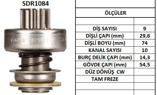 SDR1084  MARS DISLISI-9DIS  OPEL ASCONA B D-R EKORD D/E